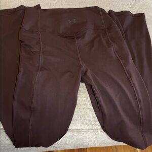 Under Armour Women's Dark Brown Flare Leggings, size S